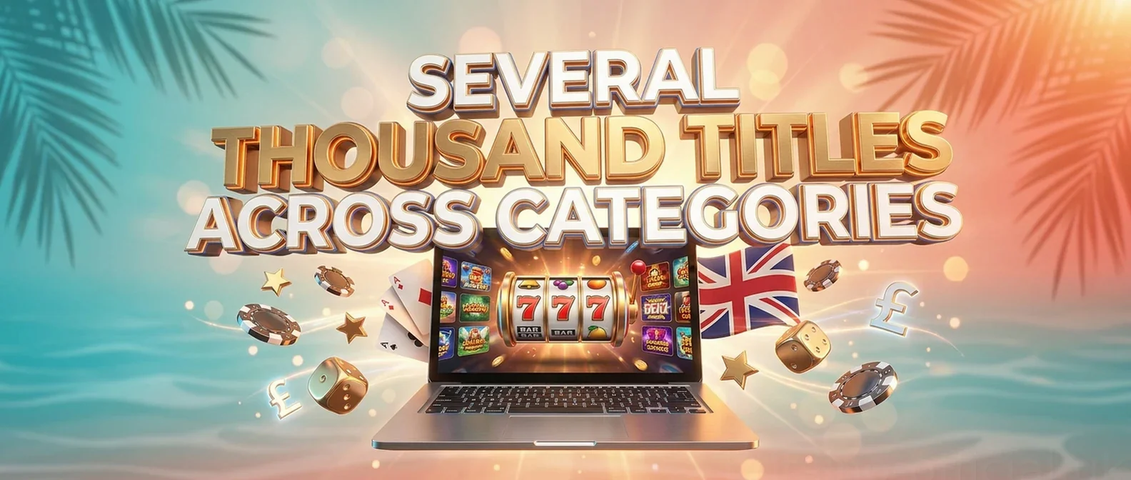 Several Thousand TitlesAcross Categories